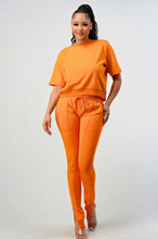 Load image into Gallery viewer, Orange Back Zipper Set
