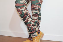 Load image into Gallery viewer, Camo Stacked Pants
